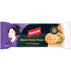 Snack de Arroz FANTASTIC Wood Oven Pizza Sem Glúten 100g