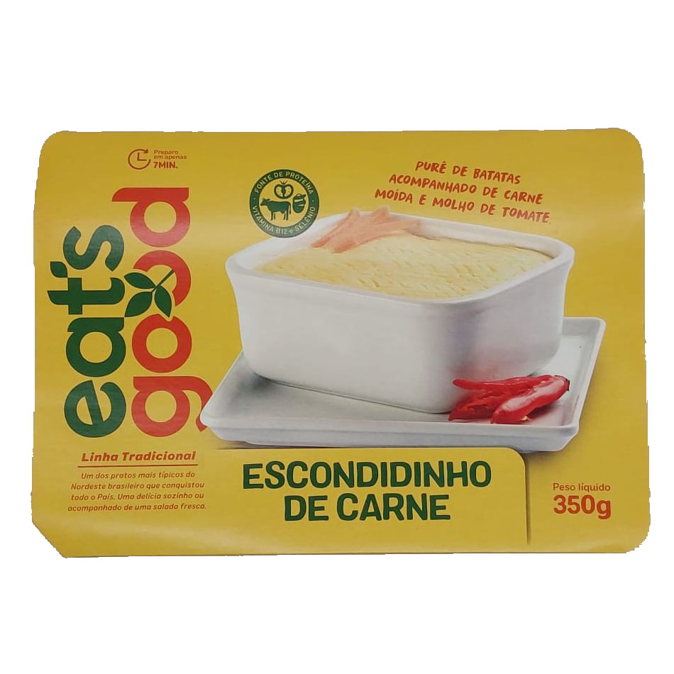 Escondidinho EATS GOOD Carne Congelado 350g