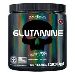 Glutamina BLACK SKULL Caveira Preta 300g