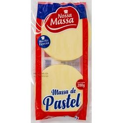 Massa de Pastel Fresca NOSSA MASSA 200g