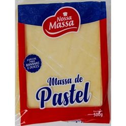 Massa Pastel Fresca NOSSA MASSA Doce 500g