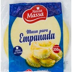 Massa Para Empanada NOSSA MASSA Fresca Resfriada 350g