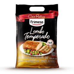 Lombo Suíno FRIMESA Temperado Sem Osso Congelado kg