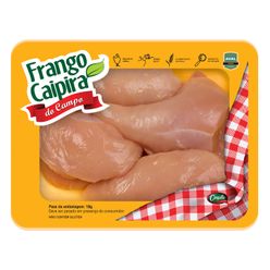 Filé de Peito Frango CAMPOLLO Caipira do Campo Congelado kg