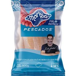 Filé de Merluza MAR & RIO Congelado 800g