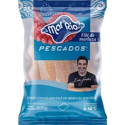 Filé de Merluza MAR & RIO Congelado 800g