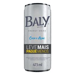 Bebida Enérgitica BALY Coco e Açai 473ml Leve Mais Pague Menos