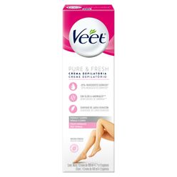 Creme Depilatório VEET Pure & Fresh Pernas e Corpo 100ml