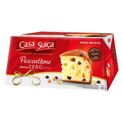 Pascoattone CASA SUÍÇA Zero Açúcar Frutas 400g