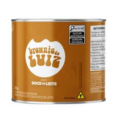 Brownie BROWNIE DO LUIZ Doce de Leite Lata 200g