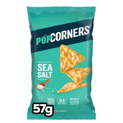Salgadinho POPCORNERS Sea Salt Sem Glúten 57g