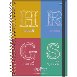 Agenda JANDAIA Planejada Espiral HARRY POTTER 160 Páginas