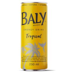 Bebida Energética BALY Frutas Tropicais 250ml