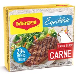 Caldo MAGGI Equilibrium Carne Tablete 57g