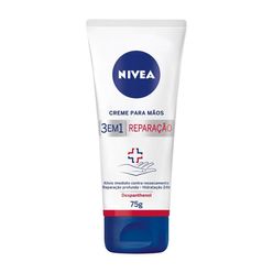 Creme para Mãos NIVEA 3em1 Reparação Dexpanthenol 75g