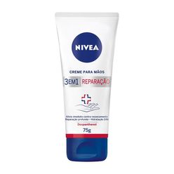 Creme Para Mãos Nivea 3em1 Reparação Dexpanthenol 75g