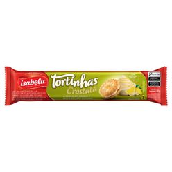 Biscoito ISABELA Tortinhas Crostata Chocolate Branco e Geleia de Limão Siciliano 80g