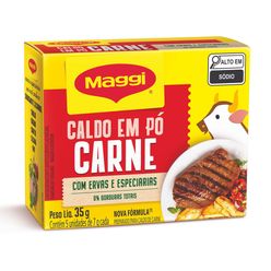 Caldo em Pó MAGGI Carne 35g