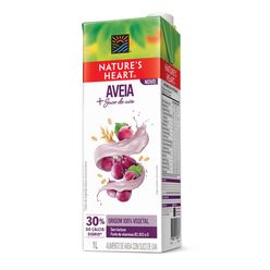 Alimento de Aveia NATURE'S HEART Uva Sem Glúten e Lactose 1l