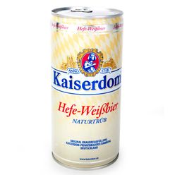 Cerveja Alemã KAISERDOM Hefe Weissbier 1L