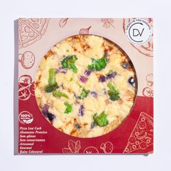 Pizza CHEIRO DE VIDA Low Carb Brócolis Vegana Sem Glúten Congelada 180g