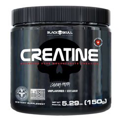 Creatina BLACK SKULL Caveira Preta 150g