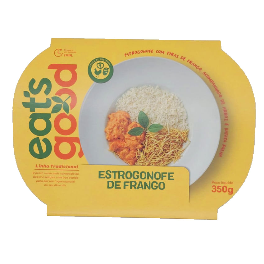 Estrogonofe EATS GOOD Frango Congelado 350g