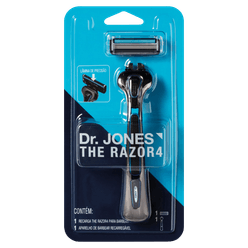 Aparelho de Barbear DR.JONES The Razor4 com 1 unidade