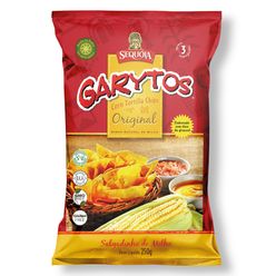 Salgadinho GARYTOS Corn Tortilla Chips Original Milho Vegano Sem Glúten 250g