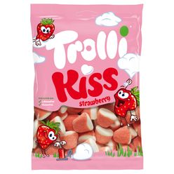 Bala TROLLI Kiss Morango 100g