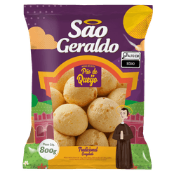 Pão de Queijo SÃO GERALDO Tradicional 800g
