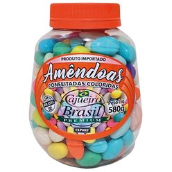 Amendoas CAJUEIRO Confeitadas Coloridas Premium 400g