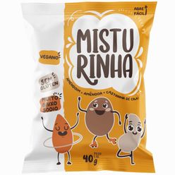 Misturinha UNIAGRO Vegana Amendoim, Castanha de Caju e Amêndoas 40g