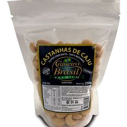 Castanhas de Caju CAJUEIRO BRASIL Premium Sem Sal 250g