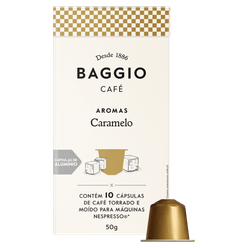 Café BAGGIO Caramelo com 10 Cápsulas 50g