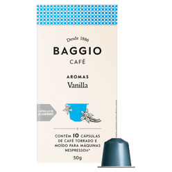 Café BAGGIO Vanilla com 10 Cápsulas 50g