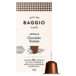 Café BAGGIO Chocolate Trufado com 10 Unidades 50g