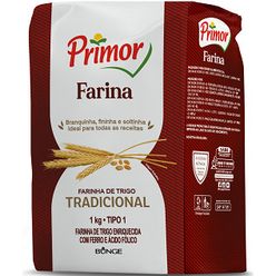 Farinha de Trigo PRIMOR 1Kg