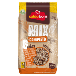 Arroz Integral CALDO BOM Mix Completo 400G