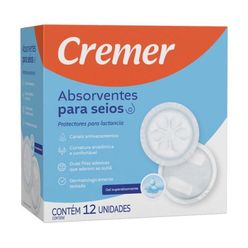 Absorvente para seios CREMER com 12 unidades