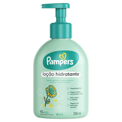 Loção Hidratante PAMPERS Babytopia 200ml