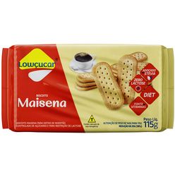 Biscoito LOWÇUCAR Maisena sem Lactose 115g