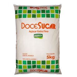 Açúcar DOCESUCAR Extra Fino 5kg