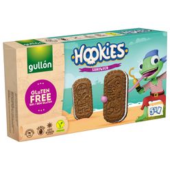 Biscoito GULLÓN Hookies Sandwich Vegano Sem Glúten 230g