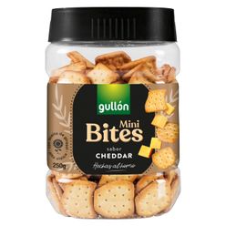 Biscoito GULLÓN Mini Bites Cheddar 250g