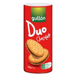 Biscoito GULLON Mega Duo Chocolate 145g