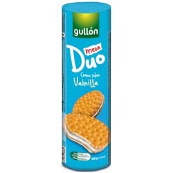 Biscoito GULLON Mega Duo Baunilha 500g