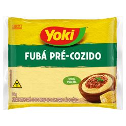 Fubá YOKI pré-cozido 1kg