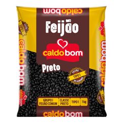 Feijão Preto CALDO BOM 1kg