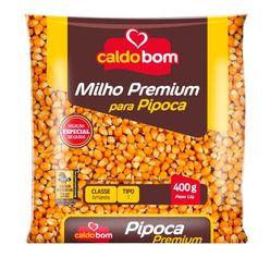 Milho de pipoca CALDO BOM 400g